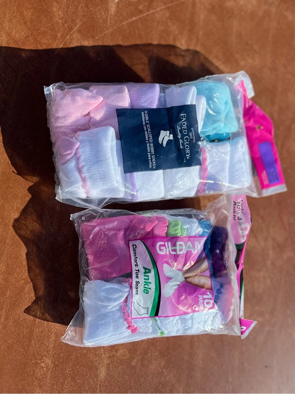Gildan Kids Ankle Socks - Pink, Red, Teal, Purple, Green, Black, Gray, Orange
